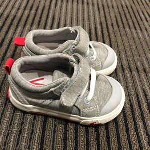 See Kai Run gray sneakers size 4 toddler